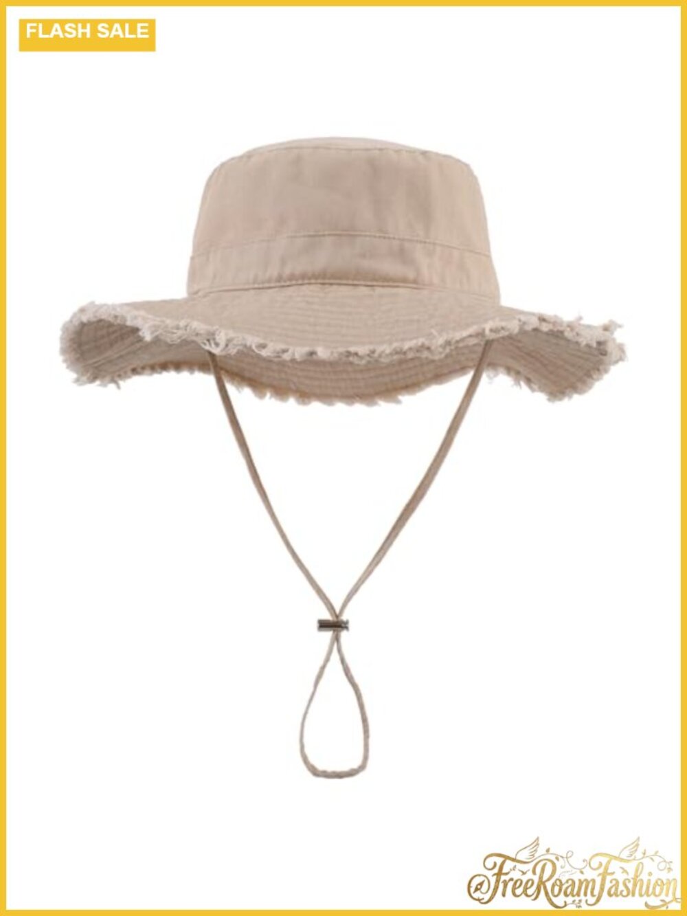 Cotton Sun Hat Wide Brim Bucket Floppy Foldable UPF 50+ Beach Gardening